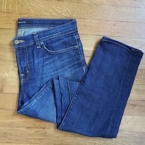 J Brand | mid-rise stovepipe skinny jean